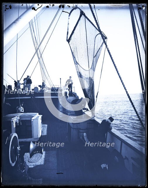 USFC Steamer "Albatross" Survey of Fishing Banks from Newport to Newfoundland, 1885. Creator: United States National Museum Photographic Laboratory.