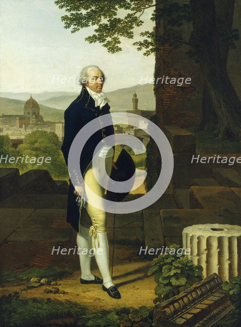 Portrait of Sir Godfrey Vassall Webster Bt, 1794. Artist: Louis Gauffier