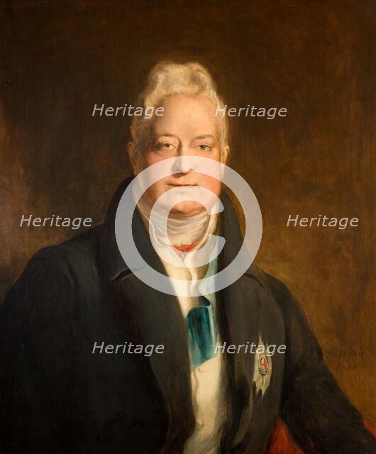 Portrait Of King William The Fourth (1765-1837), 1838. Creator: David Wilkie.