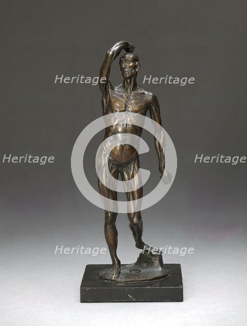 Ecorché Figure, ca. 1767. Creator: Edward Burch.