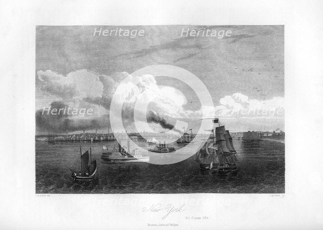 New York, 1855.Artist: J Archer