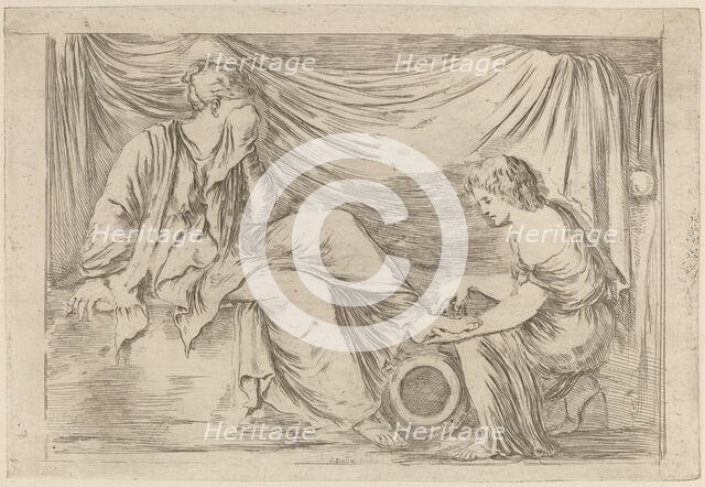 The Toilette of a Bride. Creator: Stefano della Bella.