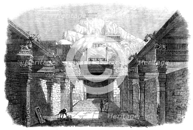 Sketches in India - Trichinopoly Rock, 1858. Creator: Unknown.