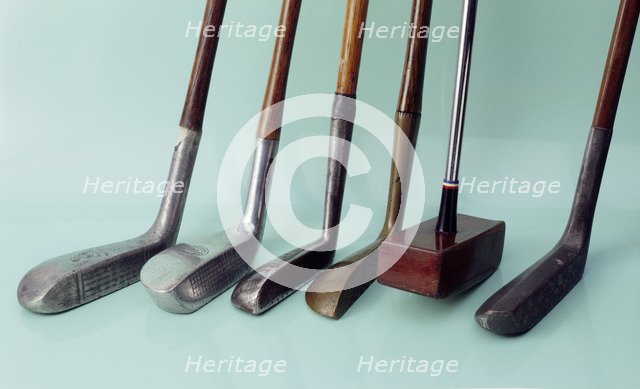 Putter faces, c1918-c1940s. Artist: Unknown