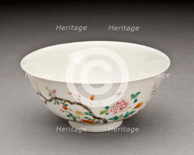 Bowl, 1875-1908. Creator: Unknown.