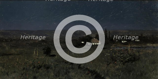 Ukrainian Night, 1895. Creator: Stanislaw Witkiewicz.