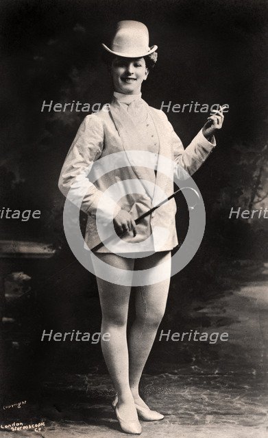 Lily Iris, actress, 1906.Artist: London Stereoscopic & Photographic Co