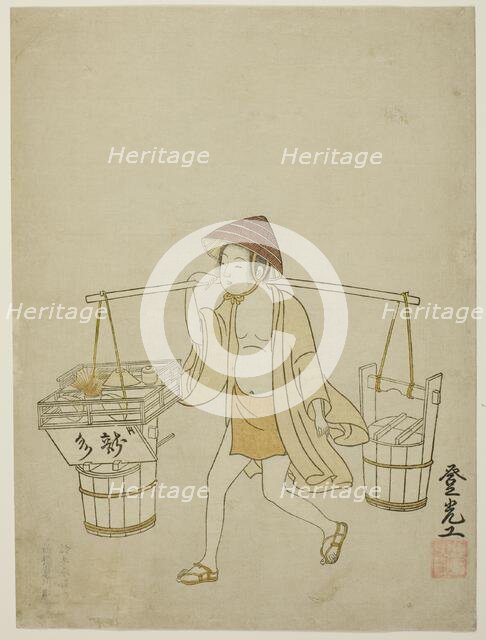 A water vendor, 1765. Creator: Suzuki Harunobu.