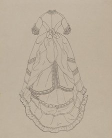 Dress, c. 1940. Creator: Nancy Crimi.