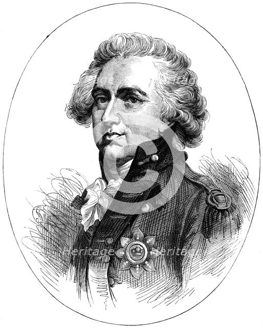 Sir Henry Clinton, 18th century British general, c1880. Artist: Unknown