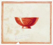 Red Marble Bowl, n.d. Creator: Giuseppe Grisoni.