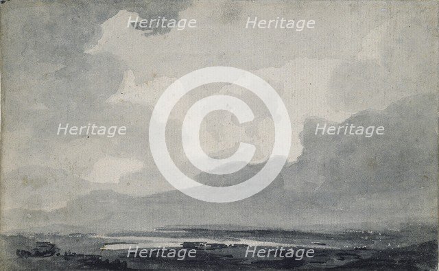 Moorland View, c1800. Artist: Thomas Girtin.