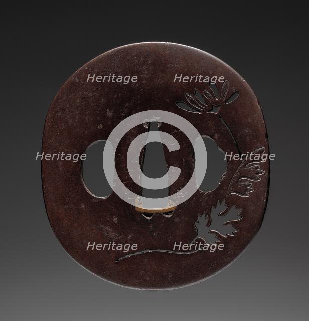 Sword Guard, early 19th century. Creator: Unknown.