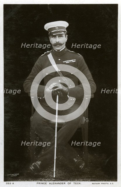 Prince Alexander of Teck, c1900s(?).Artist: Rotary Photo