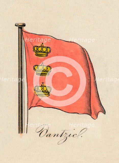 'Dantzic', 1838. Artist: Unknown.