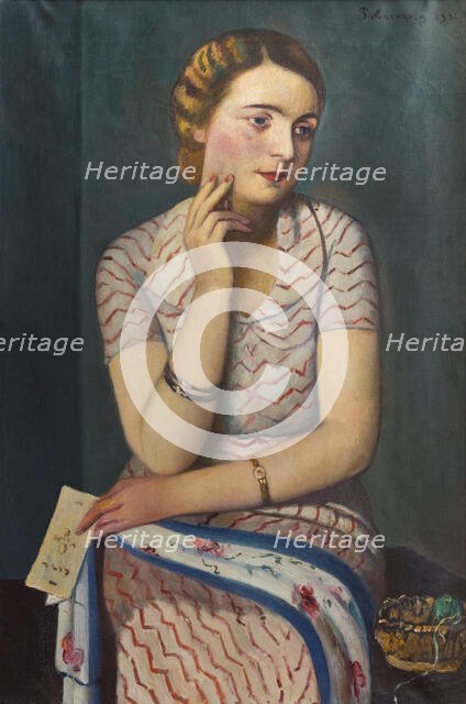 The Reader, 1935. Creator: Marussig, Pietro (1879-1937).