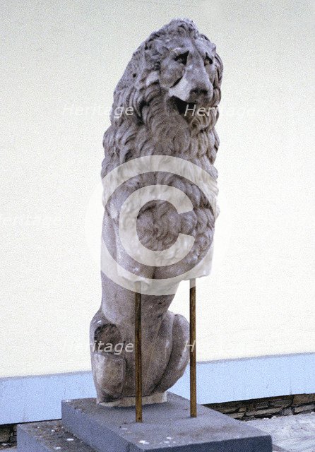 Lion, symbol of the royal house of Macedonia, 9th-4th century BC. Artist: Anon