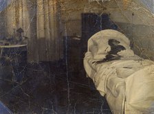 Room in the Mariinskaya Hospital where Fyodor Kokoshkin was murdered, Petrograd, Russia, 1918. Artist: Unknown