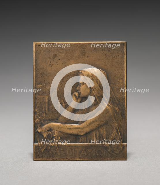 Medallion (obverse). Creator: Jules Dupré (French, 1811-1889).