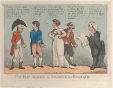 The Plot Thickens, or Diamond Cut Diamond, July 16, 1809., July 16, 1809. Creator: Thomas Rowlandson.