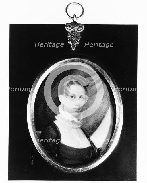 Elizabeth Freeman Duran, ca. 1815. Creator: John Wesley Jarvis.