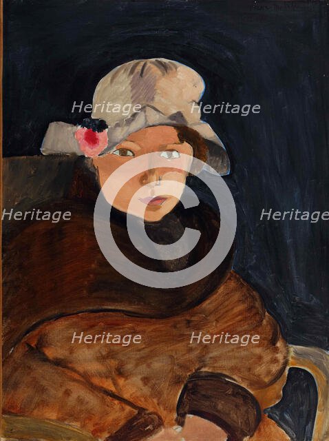 Portrait de Marguerite Matisse, 1918. Creator: Matisse, Henri (1869-1954).