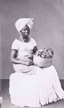 Market woman, Brazil, (1854-1890?). Creator: Unknown.
