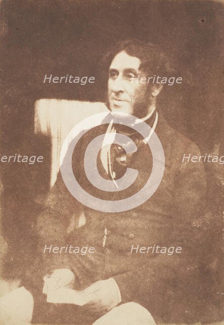 Sir John Boilleau, 1843-47. Creators: David Octavius Hill, Robert Adamson, Hill & Adamson.