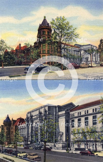 American Museum of Natural History, New York City, New York, USA, 1951. Artist: Unknown