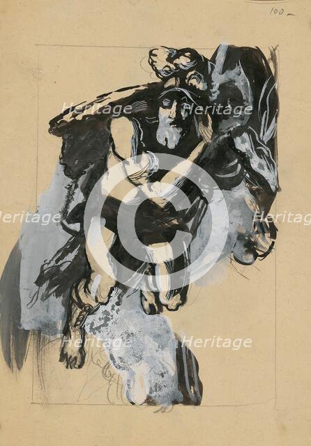 Atlantis in a helmet, 1940-1944. Creator: Ján Novák.