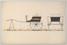 Design for Village Cart, 1850-74. Creator: Unknown.