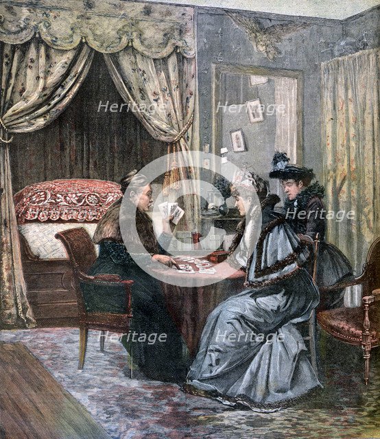 'The Fortune Teller', 1892. Artist: Unknown