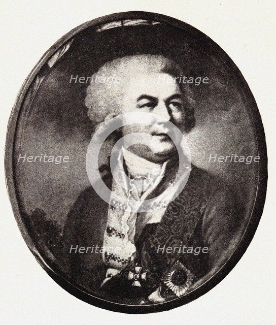 Portrait of Count Pyotr Zavadovsky (1739–1812), Early 19th cen.. Artist: Anonymous  