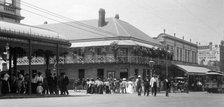 The Australian Hotel, Brisbane, Queensland, Australia, 1908. Creator: Robert Augustus Henry L'Estrange.