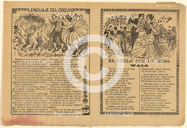 The Heavens for a Kiss, n.d. Creator: José Guadalupe Posada.