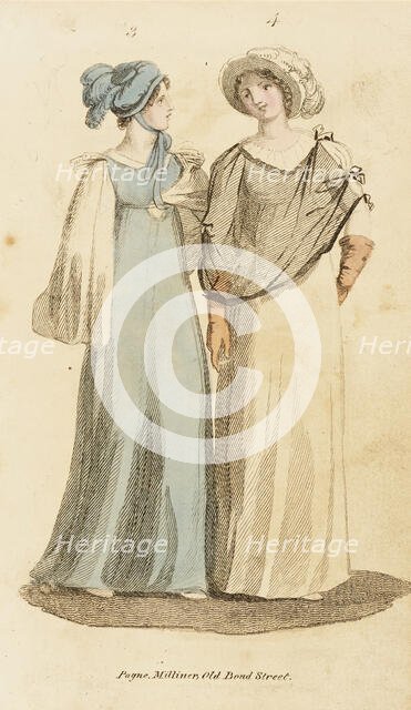 Untitled Fashion Plate, 1802. Creator: Unknown.