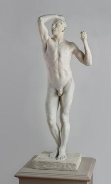 The Age of Bronze (L'Age d'Airain), model 1875-1876, cast 1898. Creator: Auguste Rodin.