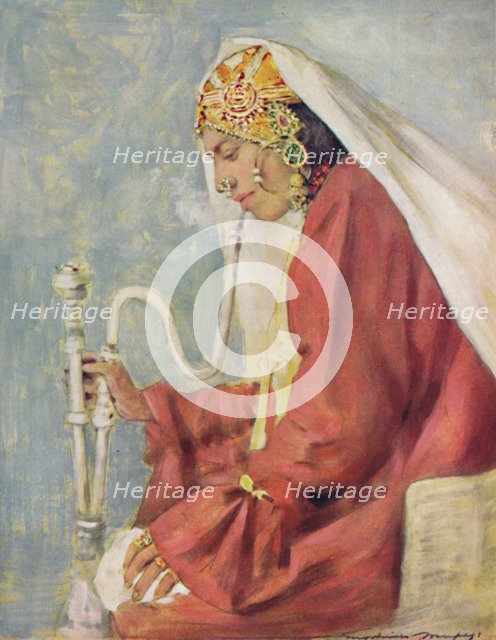 'A Singing Girl', 1903. Artist: Mortimer L Menpes.