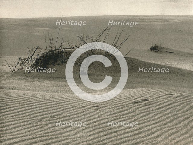 'Kurische Nehrung - Shifting dune', 1931. Artist: Kurt Hielscher.
