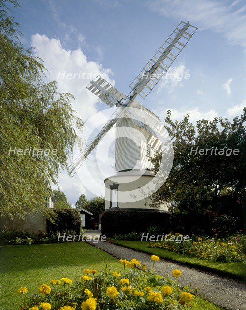 Saxtead Green Post Mill, Suffolk, c2000s(?). Artist: Unknown.