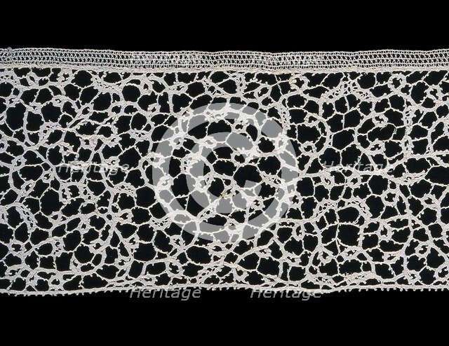 Border (From an Insertion), Italy, c. 1700. Creator: Unknown.