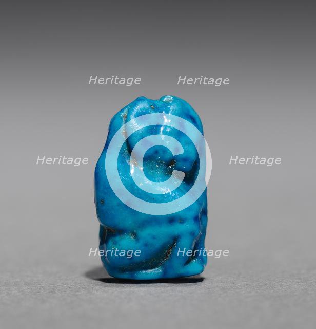 Hamadryas Baboon Amulet, 1540-1069 BC. Creator: Unknown.