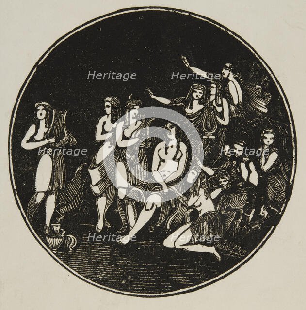 Professor Kist's Poses Plastiques and Tableaux Vivans at the Egyptian Hall, Piccadilly, 1846.  Creator: Unknown.