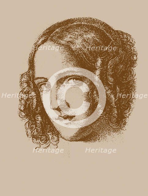 Composer, pianist and singer Josephine Caroline Lang (1815-1880). Creator: Anonymous.