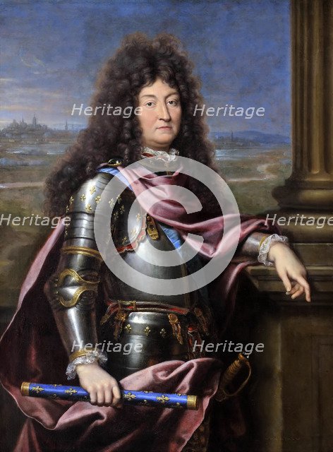Louis XIV, King of France (1638-1715). Artist: Mignard, Pierre (1612-1695)
