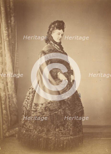 Le Caracul (L'Astrakhan), 1860s. Creator: Pierre-Louis Pierson.