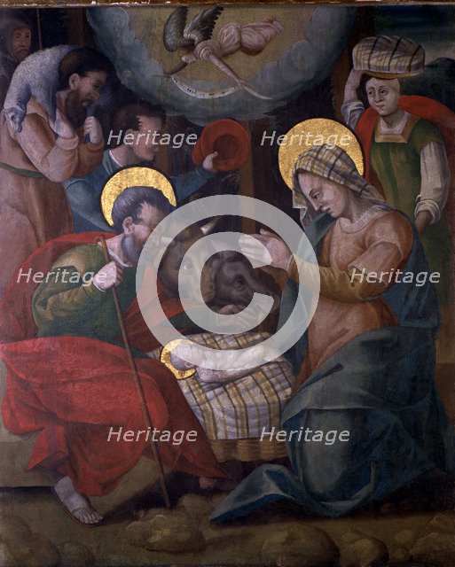  'Adoration of the Shepherds', by an anonymous author.