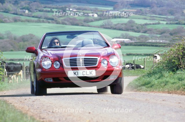 1999 Mercedes Benz CLK 320 cabriolet. Artist: Unknown.
