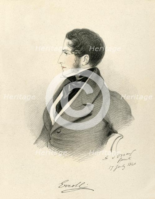 'The Earl of Erroll', 1840. Creator: Richard James Lane.
