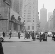New York City views, 1936 Creator: Arnold Genthe.